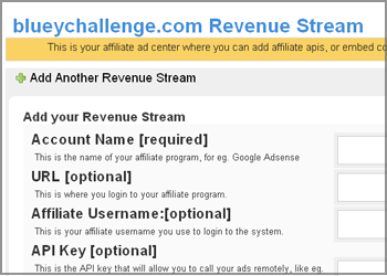 Revenue Stream app